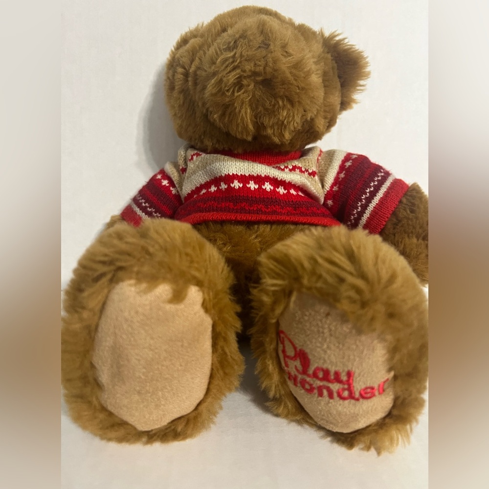 Play Wonder Bear With Sweater Plush